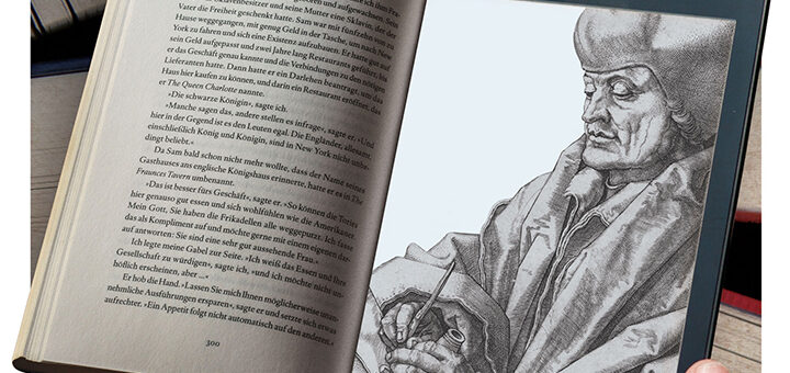 Affiche de la conférence "Lectures imprimées Lectures numériques"