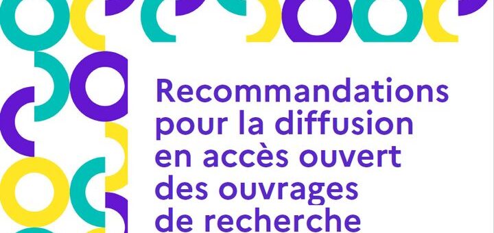 couverture : Recommandations pour la diffusion en accès ouvert des ouvrages de recherche